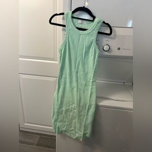 Mint Green Sleeveless Dress